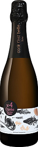 Розовое Экстра брют Игристое вино Cock T'est Belle Cuvee № 4 Pinot Noir Saignee Extra Brut 0.75 л