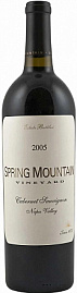 Вино Spring Mountain Vineyard Cabernet Sauvignon 2005 г. 0.75 л