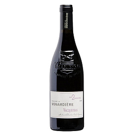 Вино Domaine la Monardiere Les 2 Monardes Vacqueyras AOC 2019 г. 0.75 л