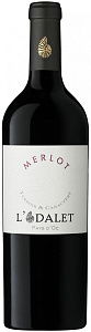 Красное Сухое Вино L'Odalet Merlot Pays d'Oc 0.75 л