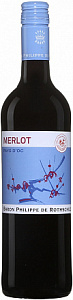 Красное Сухое Вино Baron Philippe de Rothschild Merlot 0.75 л