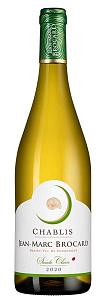 Белое Сухое Вино Chablis Sainte Claire Jean-Marc Brocard 2022 г. 0.75 л