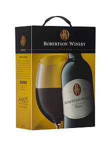 Красное Сухое Вино Robertson Winery Shiraz BIB 2021 г. 3 л Gift Box
