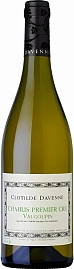 Вино Clotilde Davenne Chablis Premier Cru Vaucoupin 2021 г. 0.75 л