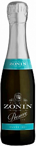 Белое Брют Игристое вино Zonin Prosecco Brut 0.2 л