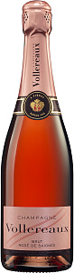 Розовое Брют Шампанское Vollereaux Rose de Saignee Brut 0.75 л