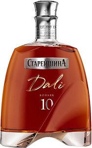 Коньяк Старейшина Дали 10 Лет 0.5 л