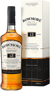 Виски Bowmore No1 Single Malt Scotch Whisky 0.7 л в подарочной упаковке