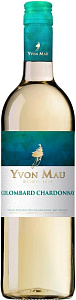 Белое Сухое Вино Yvon Mau Colombard Chardonnay 0.75 л