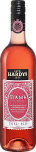 Розовое Полусладкое Вино Stamp Shiraz Rose South Eastern Australia 2020 г. 0.75 л