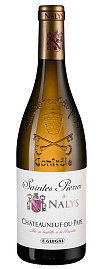 Вино Chateauneuf-du-Pape Saintes Pierres de Nalys Blanc 2019 г. 0.75 л