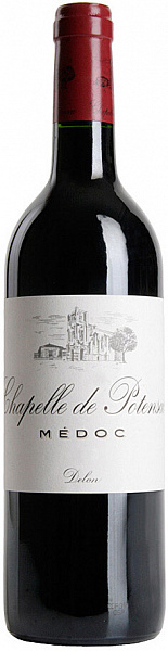 Вино La Chapelle de Potensac Medoc 2017 г. 0.75 л