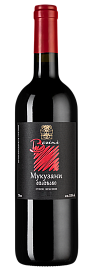 Вино Мукузани Бесини 2021 г. 0.75 л