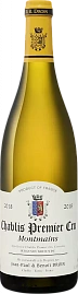 Вино Montmains Chablis 1er Cru AOC JeanPaul & Benoit Droin 2022 г. 0.75 л