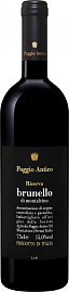 Вино Brunello di Montalcino DOCG Riserva Poggio Antico 2017 г. 0.75 л