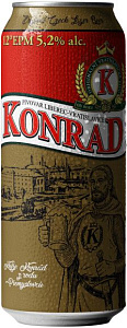 Пиво Konrad 12° Svetly Lezak Can 0.5 л