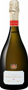 Белое Брют Игристое вино Фанагория Блан де Блан 0.75 л