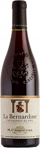 Красное Сухое Вино Chateauneuf-du-Pape La Bernardine 2016 г. 0.75 л