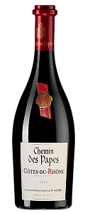 Красное Сухое Вино Chemin des Papes Cotes-du-Rhone Rouge 2020 г. 0.75 л