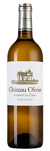 Белое Сухое Вино Chateau Olivier Blanc 2017 г. 0.75 л
