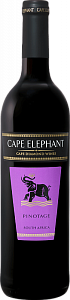 Красное Сухое Вино Cape Elephant Pinotage 0.75 л