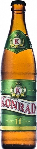 Пиво Konrad 11° Vratislavicky Lezak Glass 0.5 л