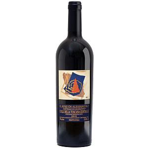 Красное Сухое Вино Castello di Querceto IL Sole DI Alessandro 2015 г. 0.75 л