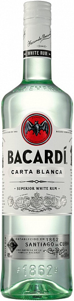Ром Bacardi Carta Blanca 0.7 л