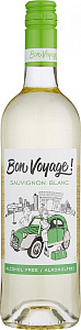 Белое Сладкое Вино Bon Voyage Sauvignon Blanc Alcohol Free 0.75 л