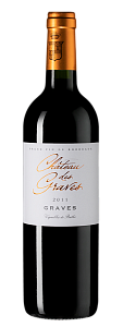 Красное Сухое Вино Chateau des Graves Rouge 2015 г. 0.75 л