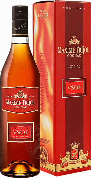 Коньяк Maxime Trijol VSOP 0.7 л Gift Box