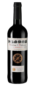 Красное Сухое Вино Selection des Chateaux de Bordeaux Rouge 0.75 л