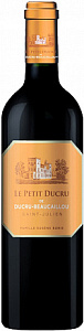Красное Сухое Вино Le Petit Ducru de Ducru-Beaucaillou 2019 г. 0.75 л
