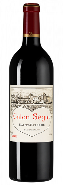 Вино Chateau Calon Segur 2012 г. 0.75 л