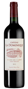 Красное Сухое Вино Chateau la Dominique 2012 г. 0.75 л