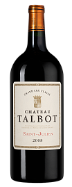 Вино Chateau Talbot 2008 г. 3 л