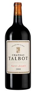 Красное Сухое Вино Chateau Talbot 2008 г. 3 л