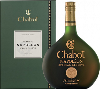 Арманьяк Chabot Napoleon Special Reserve 0.7 л Gift Box