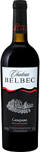 Красное Полусладкое Вино Chateau Belbec Saperavi 0.75 л