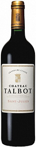 Красное Сухое Вино Chateau Talbot 2013 г. 1.5 л