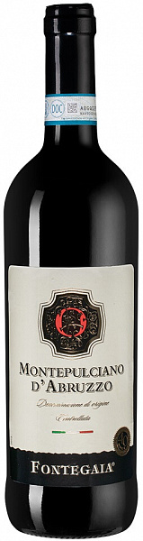 Вино Fontegaia Montepulciano d'Abruzzo 2020 г. 0.75 л