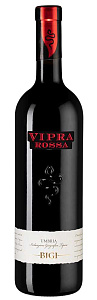Красное Полусухое Вино Vipra Rossa 2020 г. 0.75 л