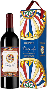 Красное Сухое Вино Donnafugata Tancredi Contessa Entellina 2012 г. 0.75 л Gift Box