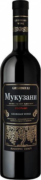 Вино Гремисеули Мукузани 0.75 л
