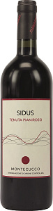 Красное Сухое Вино Pianirossi Sidus Montecucco 0.75 л