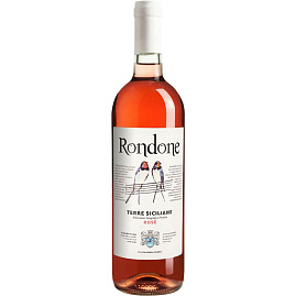 Вино Settesoli Rondone Syrah Rose Terre Siciliane IGP 2020 г. 0.75 л
