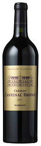 Красное Сухое Вино Chateau Cantenac Brown Grand Cru Classe Margaux AOC 2017 г. 0.75 л