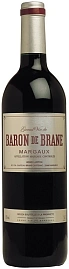 Вино Chateau Brane-Cantenac Baron de Brane Margaux 0.75 л