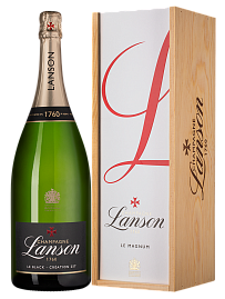 Шампанское Le Black Creation 257 Brut Lanson 1.5 л Gift Box