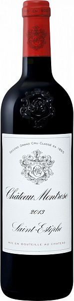 Вино Chateau Montrose Saint-Estephe AOC 2013 г. 0.75 л